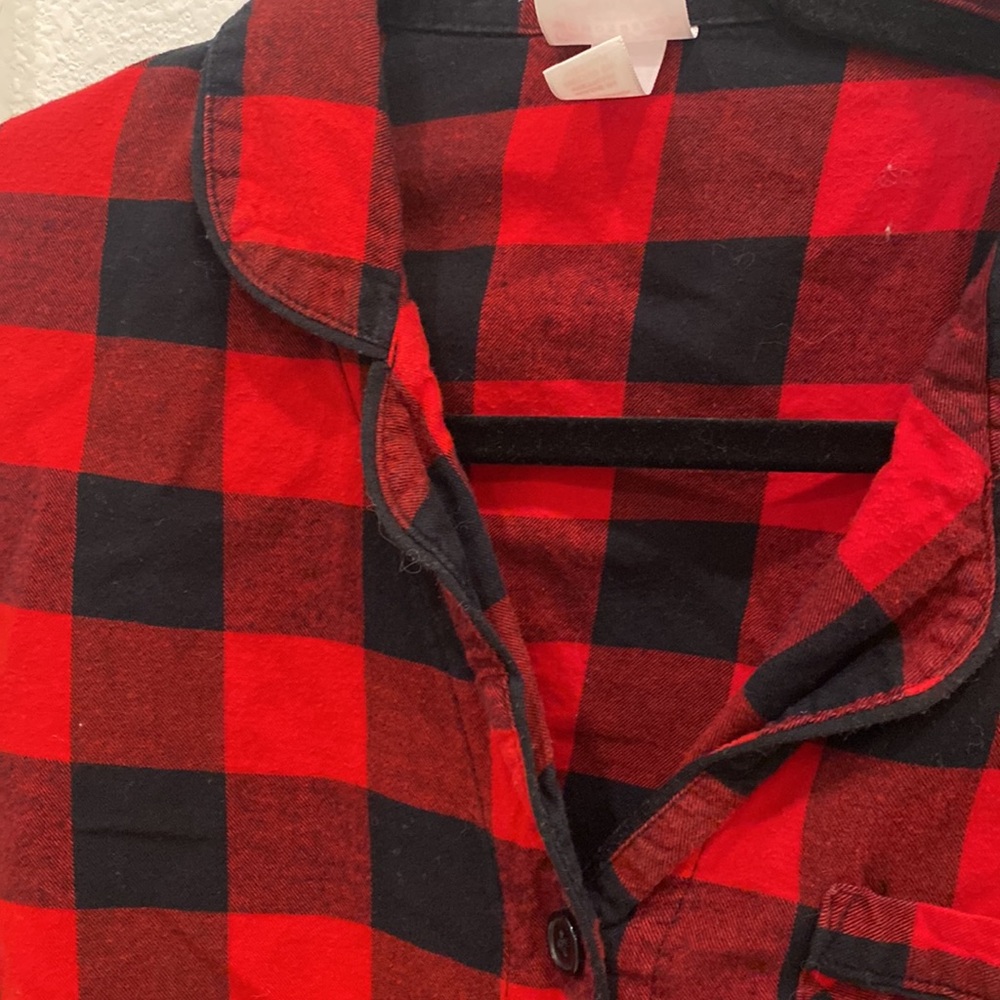 Buffalo Plaid Button-Up Shirt - Picture 2 of 4
